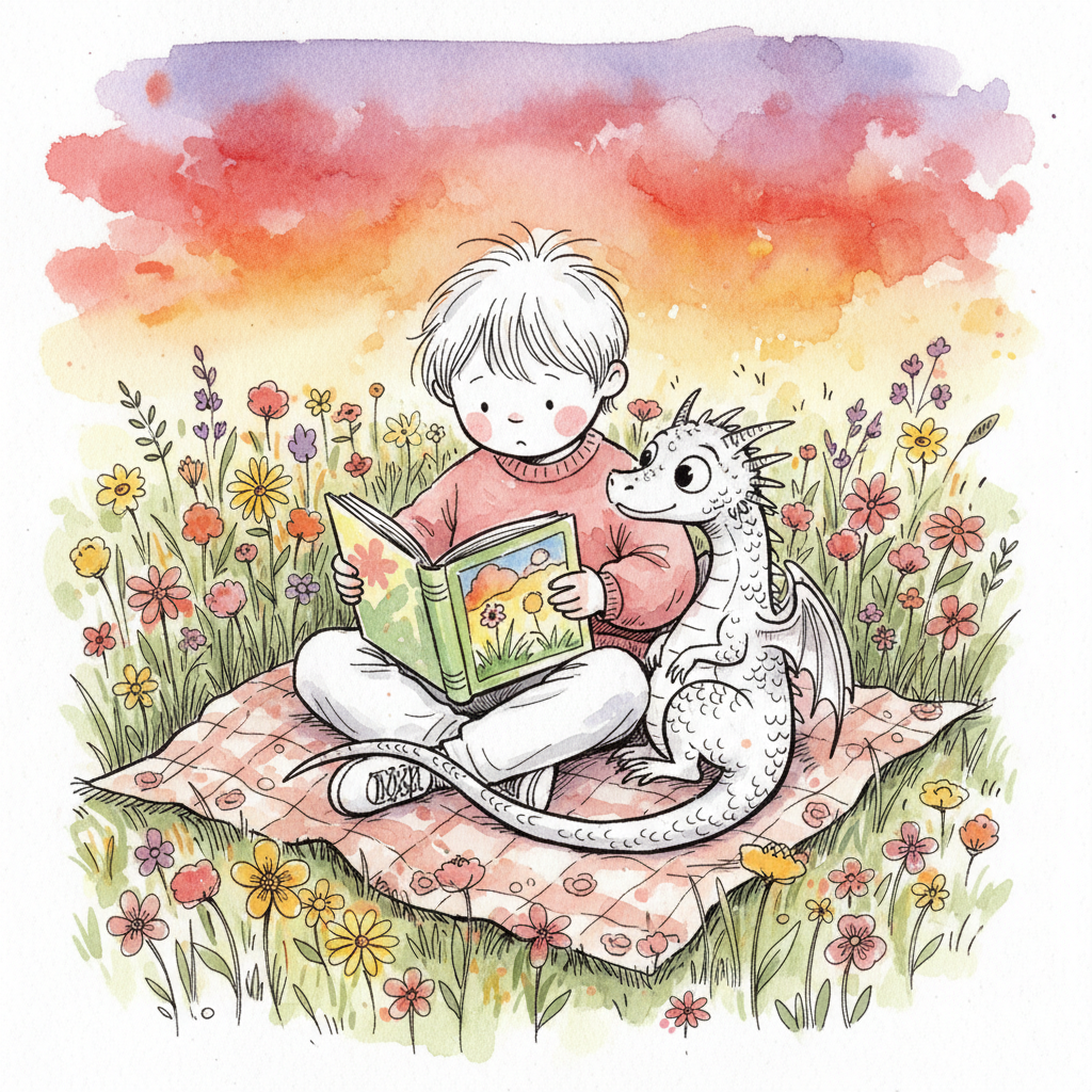 Line & Wash illustration style